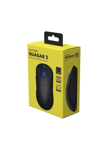 Мышь беспроводная Quasar 3 Wireless Черная (HTM730) Hator (400429994)