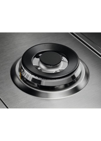 Варочная поверхность газовая, 60см, чугун, нерж. Electrolux (314747462)