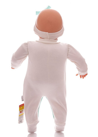 Человечек с повязкой для девочки интерлок Собачка бежевый 62 см (32952) BABYKROHA (297197640)