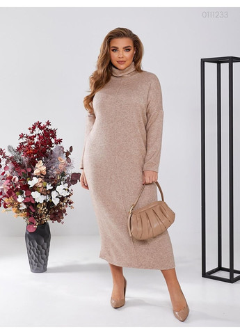 Бежевое платье лимбург (бежевый) 0111233 Peony