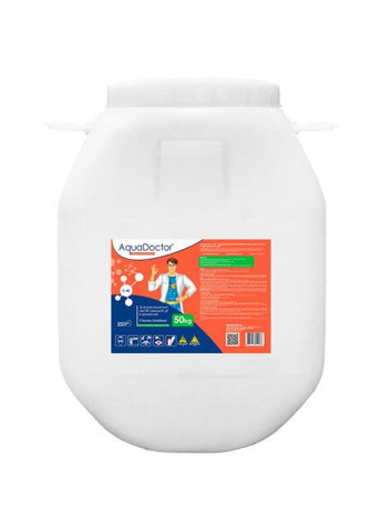 Шок хлор для бассейна C60 50 кг в гранулах AquaDoctor (313616275)