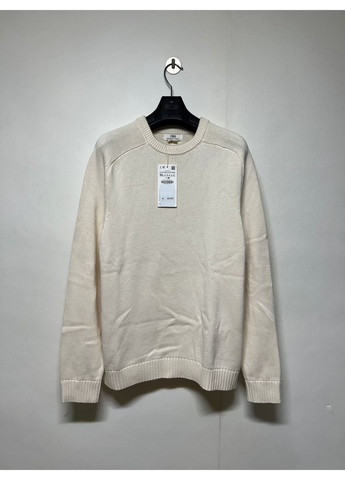 Бежевый мужской джемпер 7147/035/4270 m бежевый джемпер Zara