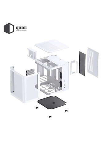 Корпус TK-1 2.0 White Jonsbo (372464421)