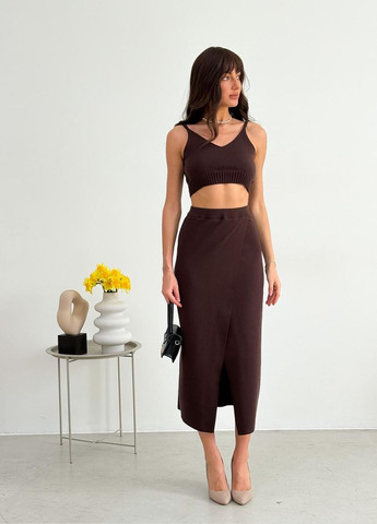 Майка-топ в'язана Kayla Art Knit — 327413220