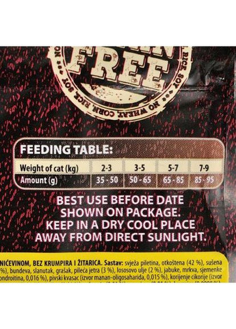 Сухий корм Fresh Chicken & Rabbit для дорослих кішок, курка та кролик, 400 г Carnilove (364193737)