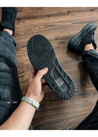 Чорні Осінні чоловічі кросівки No Brand