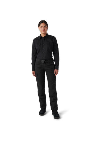 Рубашка тактическая женская Women's ABR Pro Long Sleeve Shirt Black 5.11 Tactical (315822951)