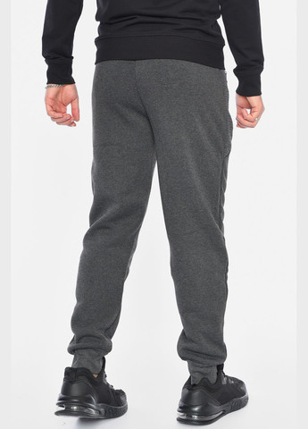 Серые спортивные зимние зауженные брюки Let's Shop