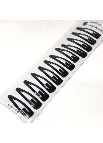 Булавки-хлопушки 5,5 см длина, 12 шт набор - черный Plus-plus (352746460)