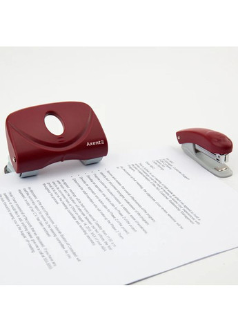 Дирокол Welle-2 20 аркушів з пластиковим верхом 3820-06 Axent (366213677)