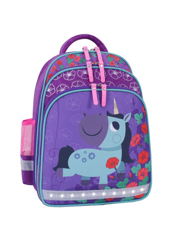 Школьный ортопедический рюкзак для девочек с принтом светящийся Mouse 339 498 (0051370) Bagland (298570787)