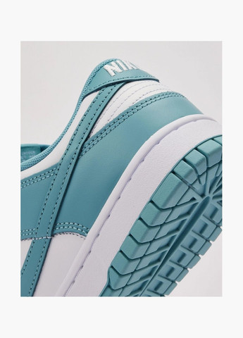 Голубые кроссовки мужские dunk low retro light blue/white dv0833-106 Nike