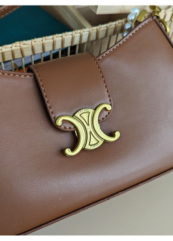 Сумка багет коричневий No Brand (372511590)