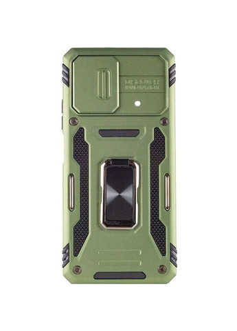 Ударостійкий чохол Camshield Army Ring з кільцем для Xiaomi Poco F5 / Note 12 Turbo Хакі Epik (372499178)