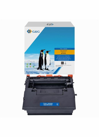 Картридж для HP 147Y LJ MFP M611/M612/M635/M636 Black (42 000стр.) G&G (316391303)
