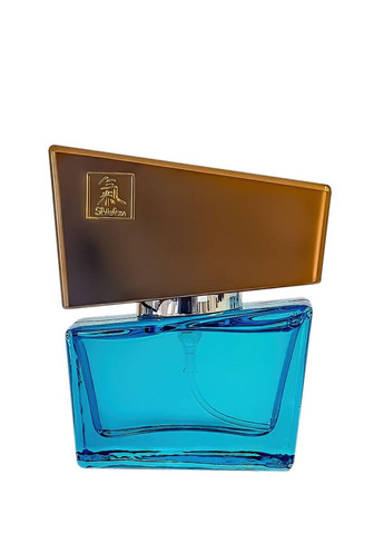 Духи с феромонами мужские SHIATSU Pheromone Fragrance men lightblue 15 ml Hot (372737644)