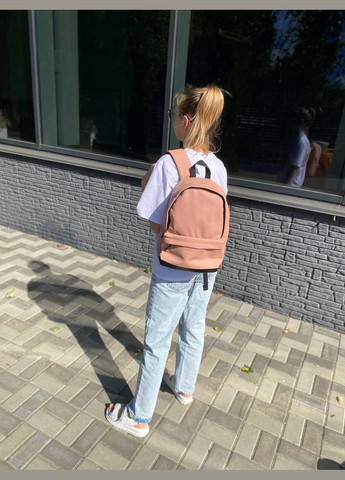 Жіночий рожевий рюкзак портфель Town style mini pink No Brand (307497311)
