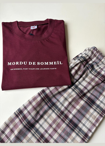 Мужская хлопковая пижама "SOMMEIL" Leyla (338195726)