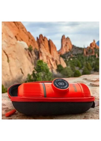 Кавоварка кемпінгова (WNANORED) Wacaco Nanopresso з чохлом червона (366521156)