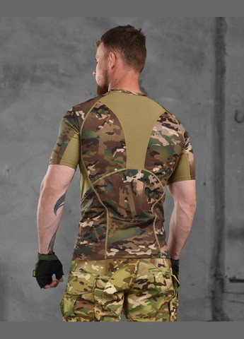 Тактическая компрессионная футболка M мультикам (13922) No Brand (300374919)