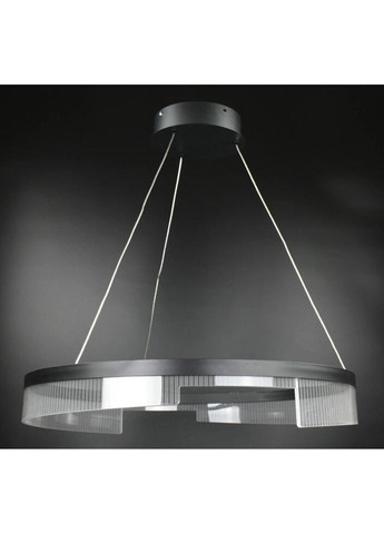 Люстра светодиодная подвесная LED светильник для квартиры на потолок лэд 27009 Черный 35-140х80х80 см. Sunnysky (324396447)