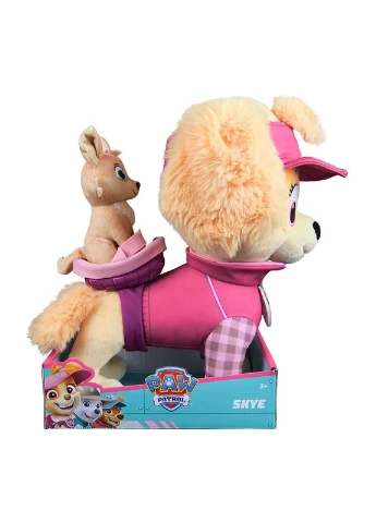 Щенячий патруль: мягкая игрушка – щенок Скай с любимцем (30 см) Paw Patrol (378263534)