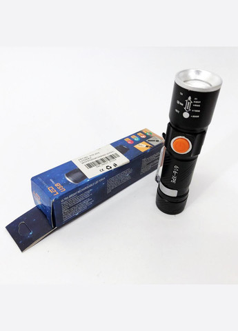 Кишеньковий ліхтарик 616-XPE, Портативний світлодіодний ліхтар із зарядкою, Алюмінієвий ліхтар Police (369562011)