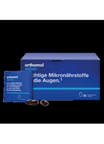 Витамины для зрения Vision в форме капсул 30 шт Orthomol (280265874)