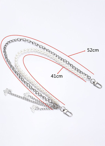 Цепочка с бусами и бабочками No Brand (316679359)