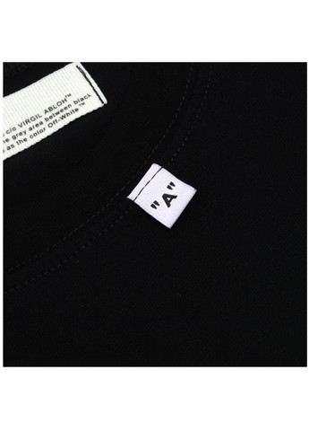 Футболка чёрная Off-White Golden Ratio Black T-Shirt Unisex (356677868)