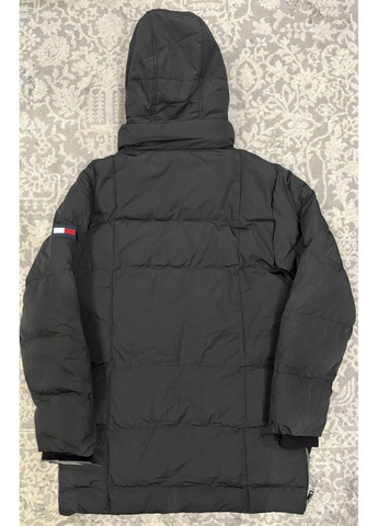 Черный демисезонный Пуховик Tommy Hilfiger