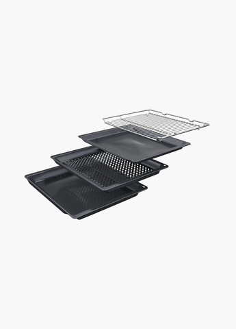 Духова шафа електрична, 71л, A+, дисплей, конвекція, піроліз, чорний Siemens (322843467)