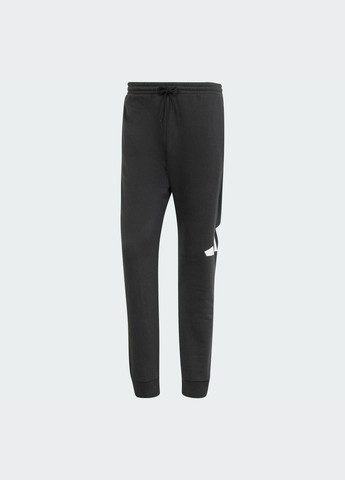 Черные спортивные демисезонные брюки adidas