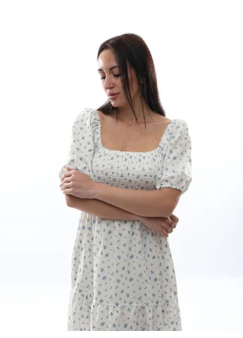 Білий сукня жіноча l білий (278641-l) M@C