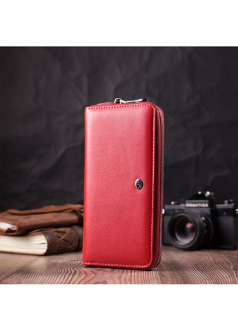 Женский кожаный кошелек 20х10х2 см st leather (288046872)