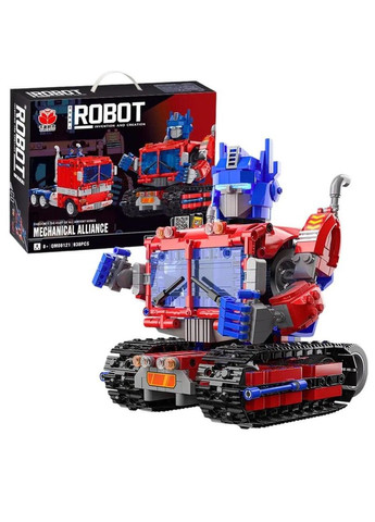 Трансформер-робот Бамблби, управляемый конструктор, 2 в 1 машинка и робот с приложением и пультом управления Unbranded (341288490)