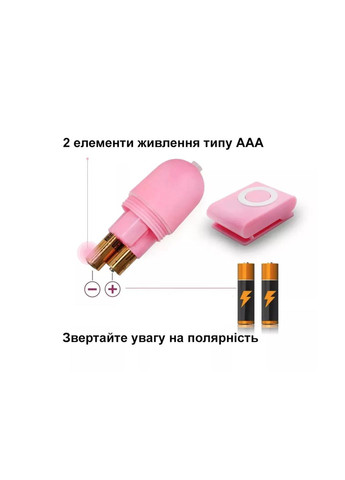 Віброяйце із силікону з пультом ДУ Power egg pink (20 режимів вібрації), 8х3,5 см. No Brand (285736599)