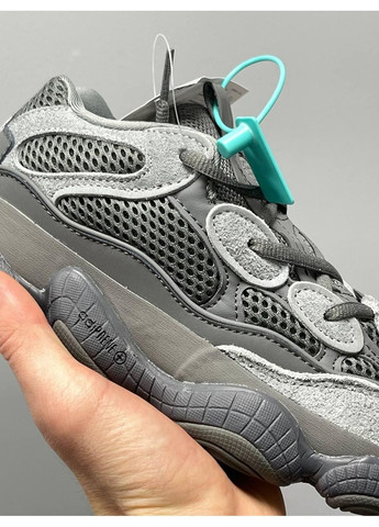 КРОССОВКИ ЖЕНСКИЕ ADIDAS YEEZY BOOST 500 GRANIT АДИДАС ИЗИ БУСТ No Brand серые демисезоны (368855773)