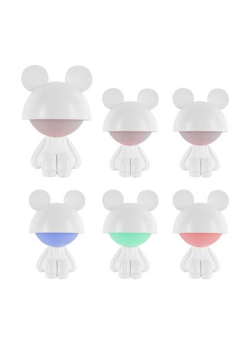 Нічник (K25-316-2-1) Kite Світильник LED з акумулятором Cute Mouse, білий (367829989)