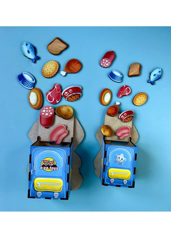 Чарівна скринька-сортер "Нагодуй собачок" ПСФ 113 Ubumblebees (297129501)