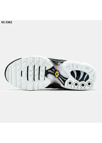 Білі літні кросівки nike air tn max plus black white найк аір макс тн плюс No Brand