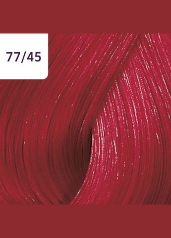 Інтенсивна тонувальна безаміачна кремфарба для волосся Color Touch VIBRANT REDS 77/45 Wella Professionals (292736481)