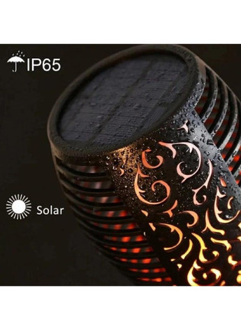 Фонарь лампа светильник факел садовый аккумуляторный на солнечной батарее с сумеречным датчиком (478149-Prob) Unbranded (306681943)