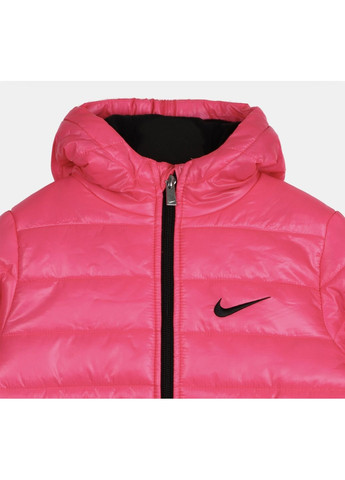 Рожева демісезонна дитяча демісезонна куртка з капюшоном,6x. Nike