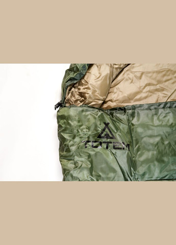 Спальный мешок кокон левый olive 220/60-55 (+10/+5/-5 °С) Totem Hunter (309194562)