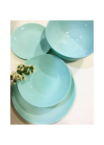 Сервиз столовый Diwali Light Turquoise 19 предметов 2947 LUM Luminarc (323483055)