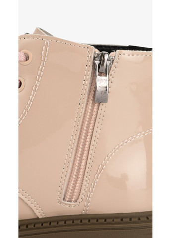 Пудровые осенние ботинки для девочки 1877-2l пудровый shop (2000999371141) Stepln