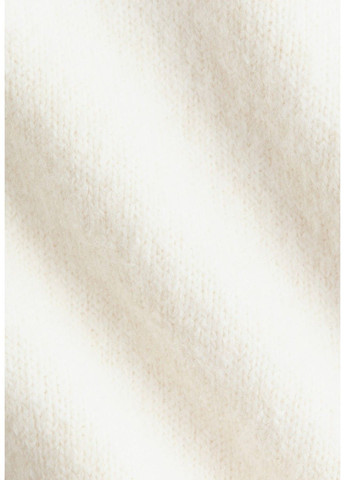 Молочный зимний вязаный женский свитер оверсайз н&м (58695) xs молочный H&M