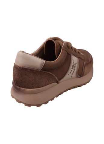 Кросівки жіночі візонові натуральний нубук FARINNI 775-25DK бежеві (322629142)