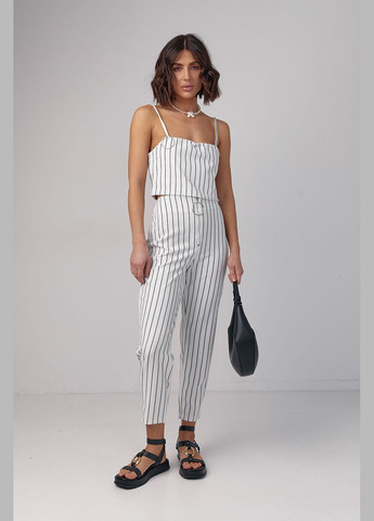 Комплект из укороченного топа и брюк Liton (296658619)